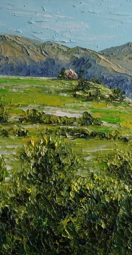 Landscape in Dilijan by Haykuhi Khachatryan
