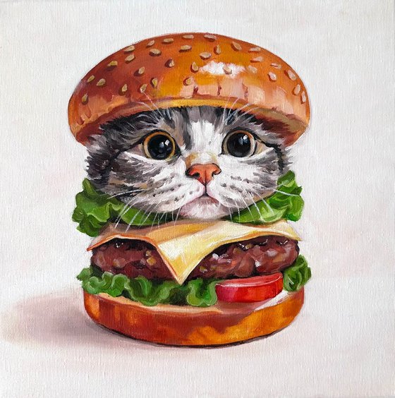 Burger Cat