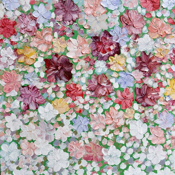 Garden of Happiness - Framed