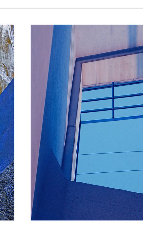 Structures and Textures 9/ A Study in Blue by Beata Podwysocka