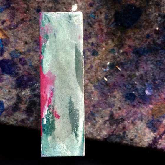 Free as a Bird III - Abstract Miniature Art