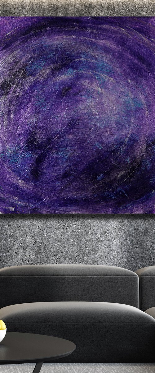 Vortex in Purple by Nestor Toro