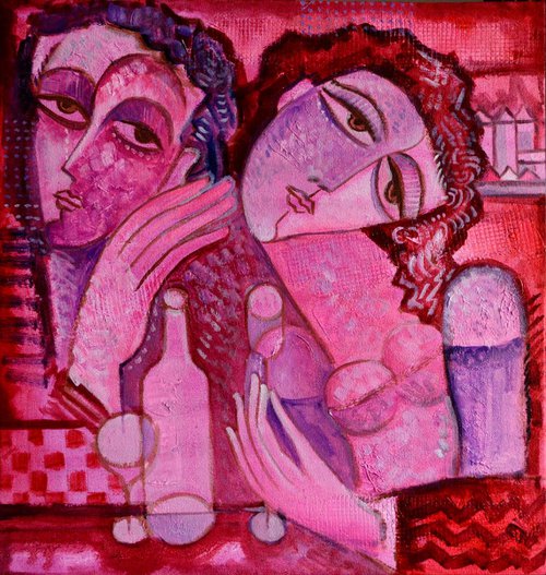 Pink Lovers by Van Hovak