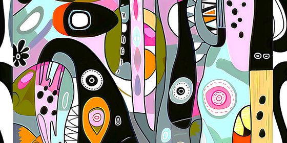 Geometric abstraction #9