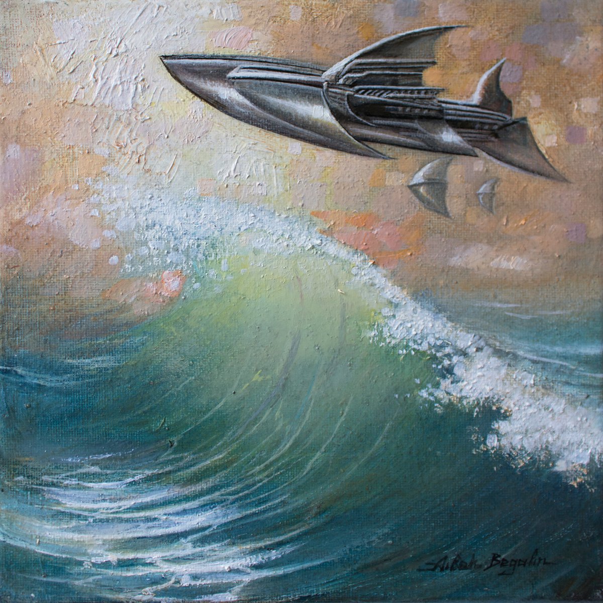 SPACE BOAT by Aibek Begalin