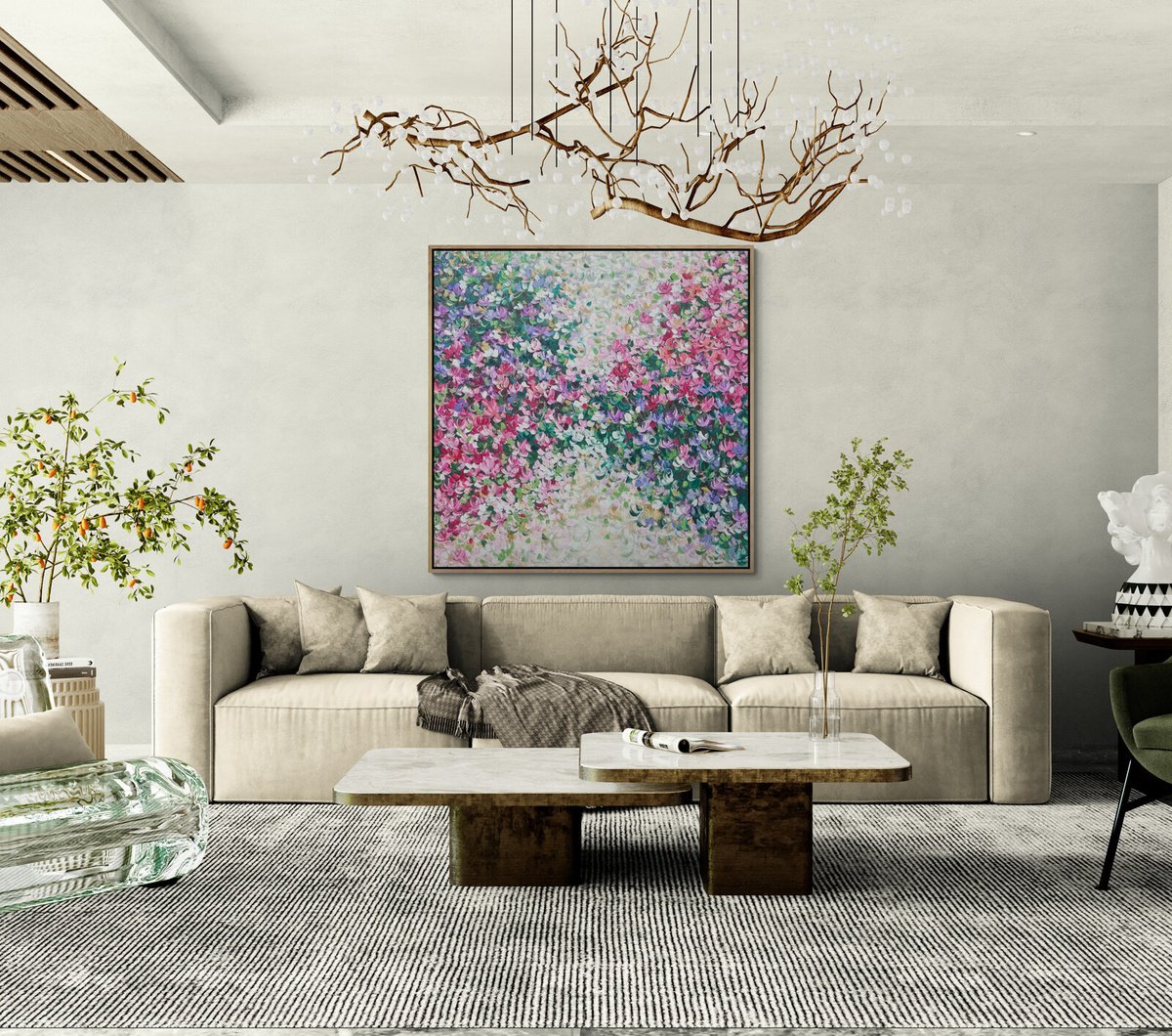  Dreaming Of Rome By Belinda Nadwie, 63 X 63, Artwork For Sale On Artfinder