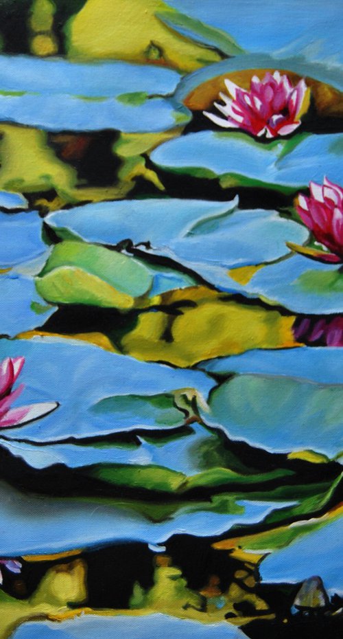 Water lilies by Simona Tsvetkova