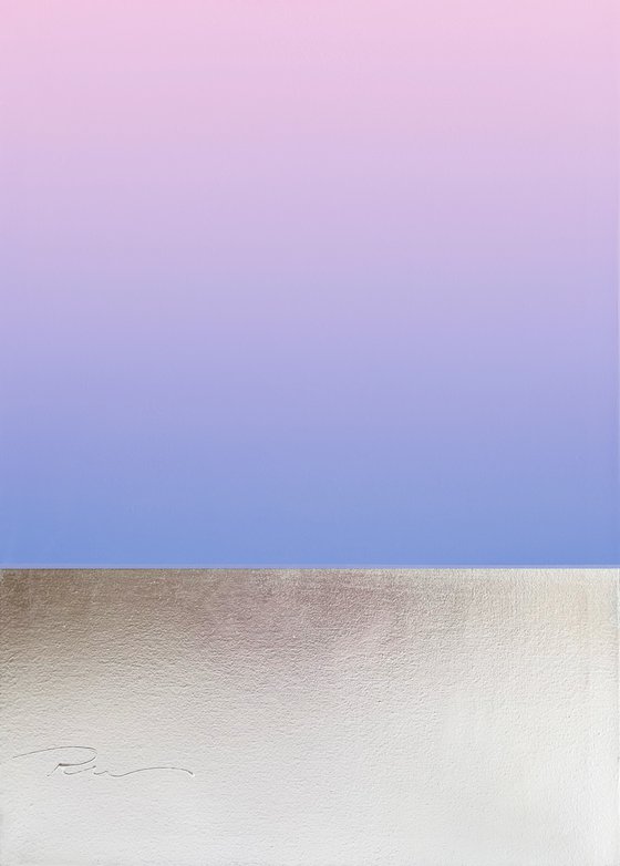 Soft Pink Sea Gradient