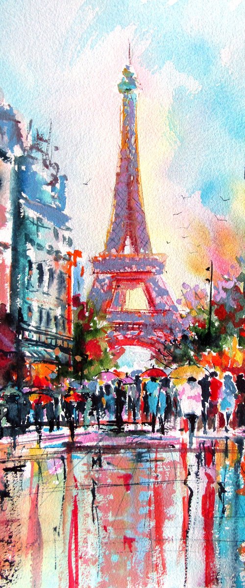 Rainy day in Paris II by Kovács Anna Brigitta