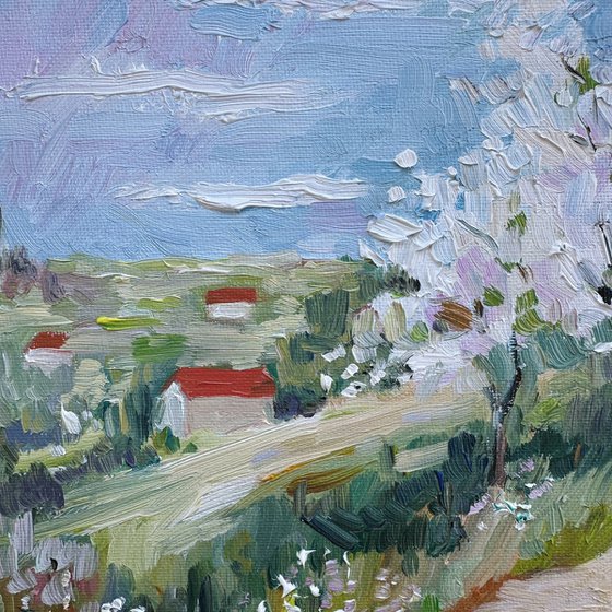 Spring House Landscape