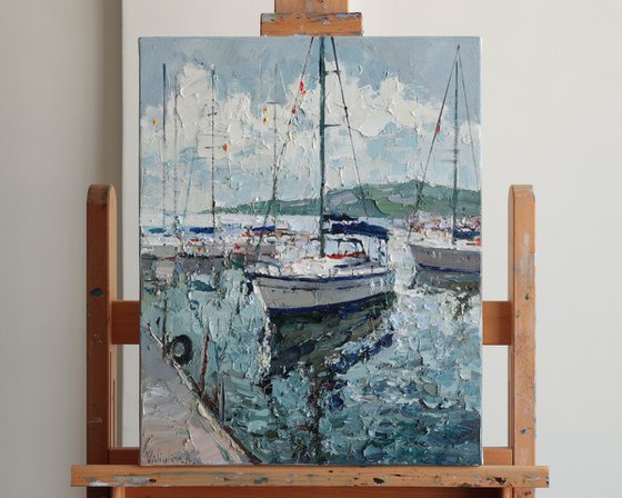 Yachts in the Harbor