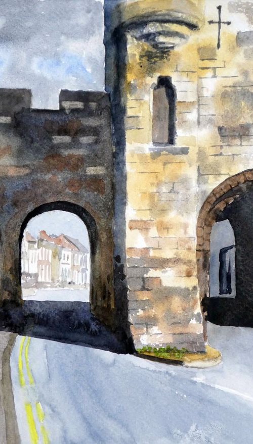 Micklegate Bar, York by Colin Wadsworth