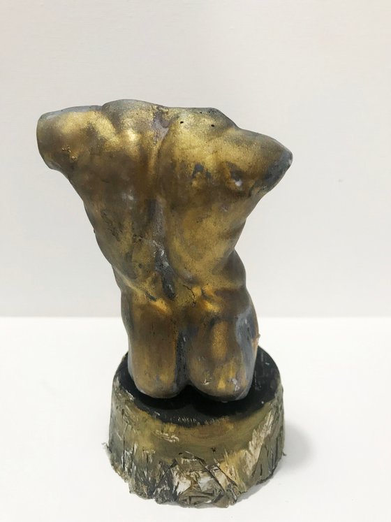 Sculpture Golden Boy I