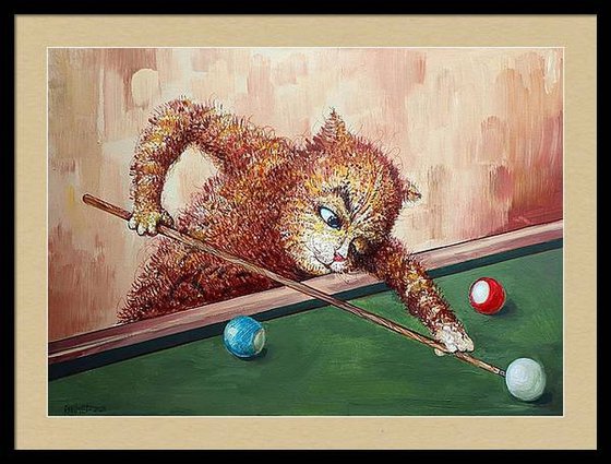 Billiard Player .