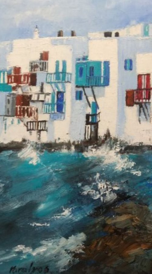 Mykonos by Maria Karalyos