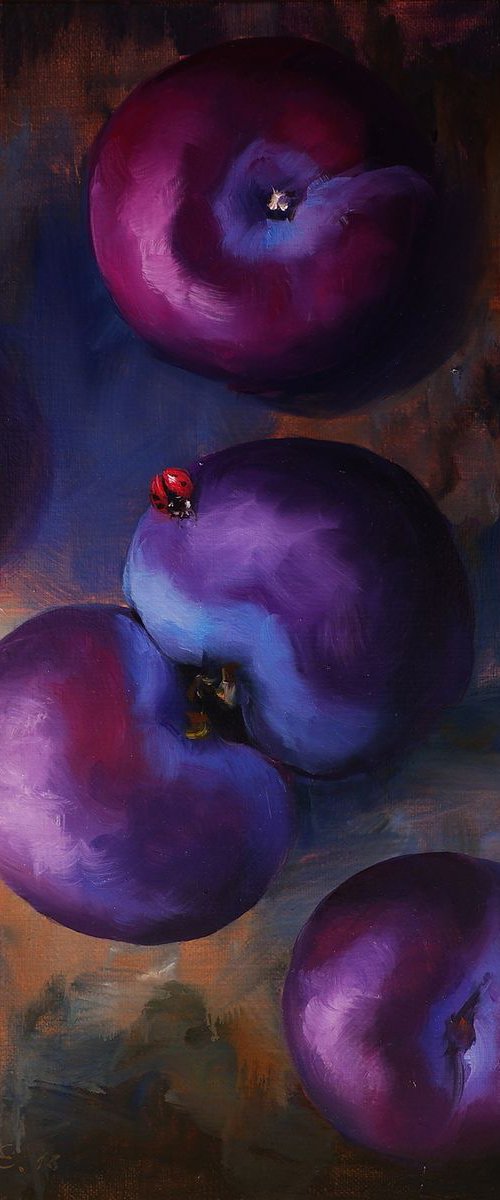 "Plums" by Lena Vylusk