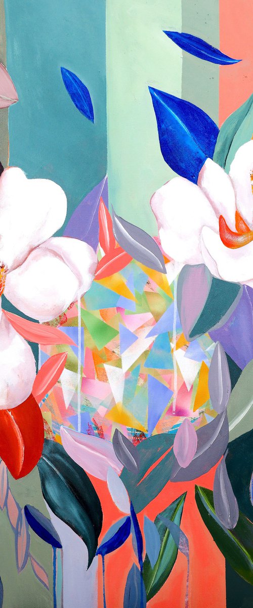 Magnolia - Eternity by Poovi Art