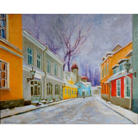 Winter Tallinn, Uus Street