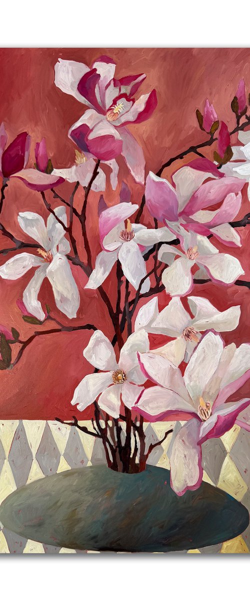 Magnolia Study by Alisa Diakova