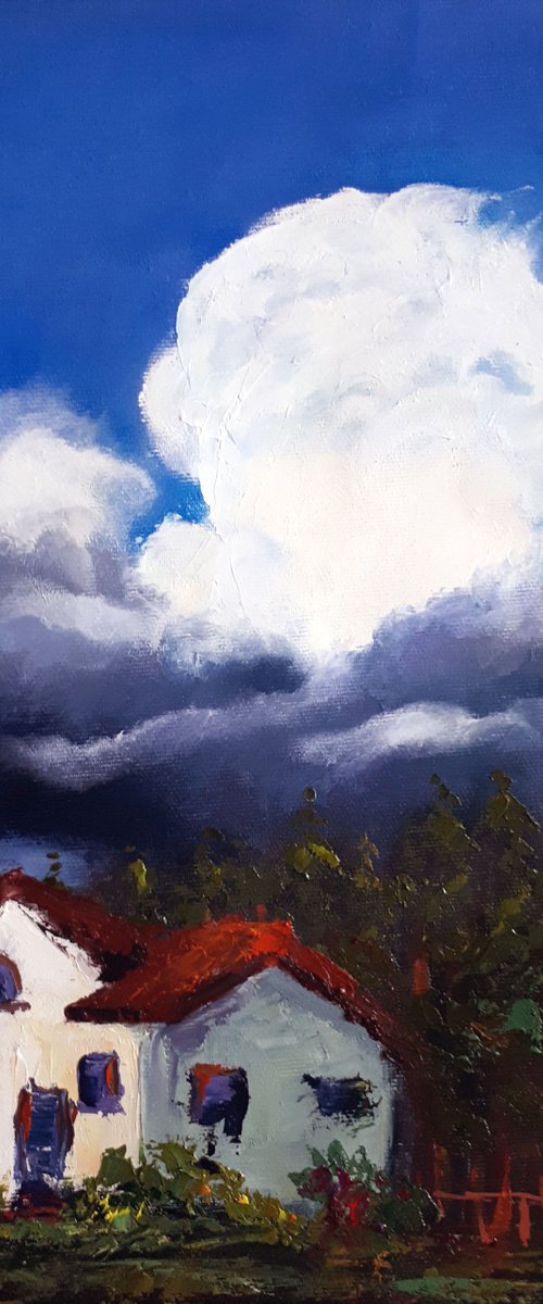 After Storm  / ORIGINAL OIL PAINTING by Salana Art Gallery