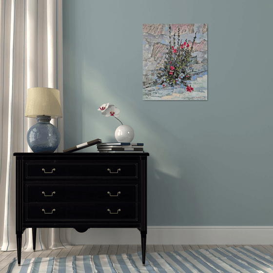 The Flowered Wall