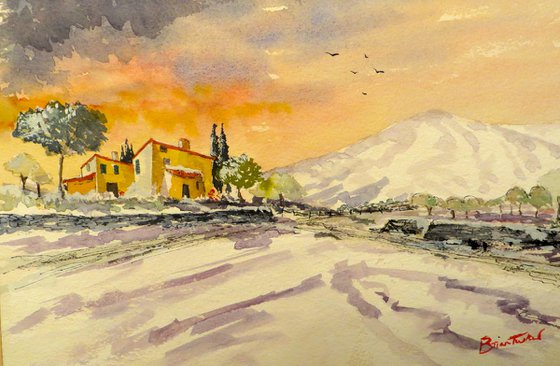 Snow in Provence