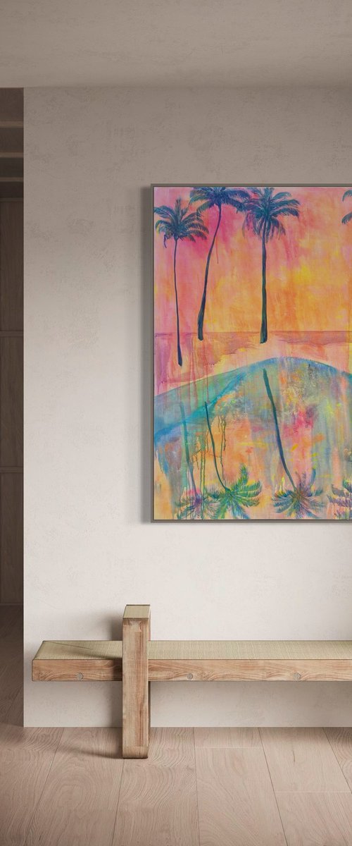 ‘Swaying Into Sunset’ by Kathryn Sillince