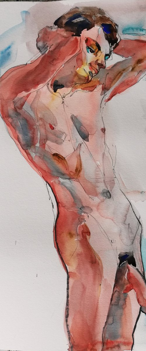 Male Nude by Jelena Djokic