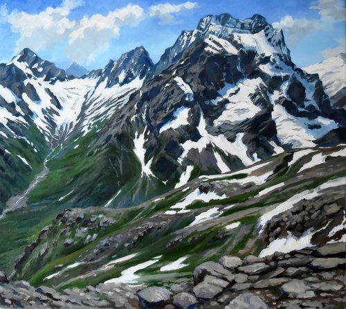 Mountains landscape II by Serghei Ghetiu