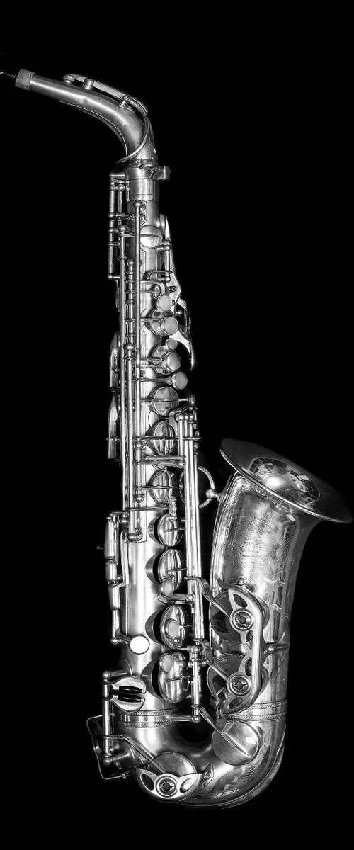 Selmer Silver Plated Balanced Action Alto Saxophone Circa 1937 by Stephen Hodgetts Photography