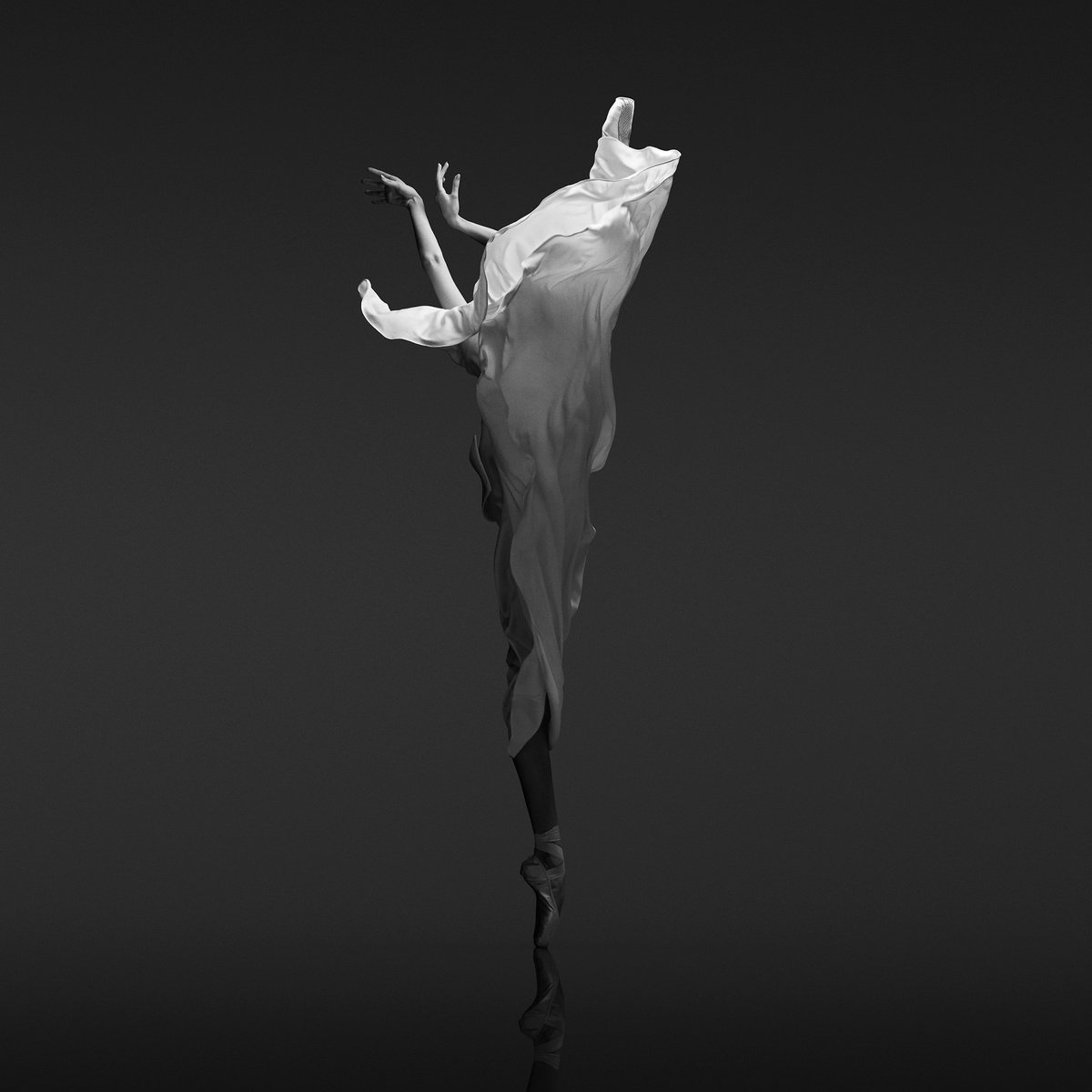 Portrait Photograph By Yevgeniy Repiashenko, 45 X 45", Rise, Original Artwork