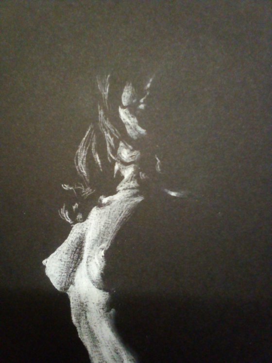 Nude noir #317 (21X29)cm