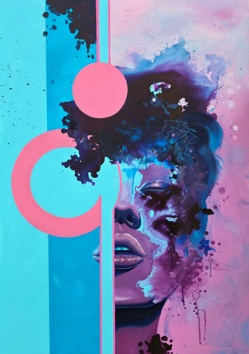  I Was There, Just Not Fully By Olya Enina, 28 X 39, Artwork For Sale On Artfinder