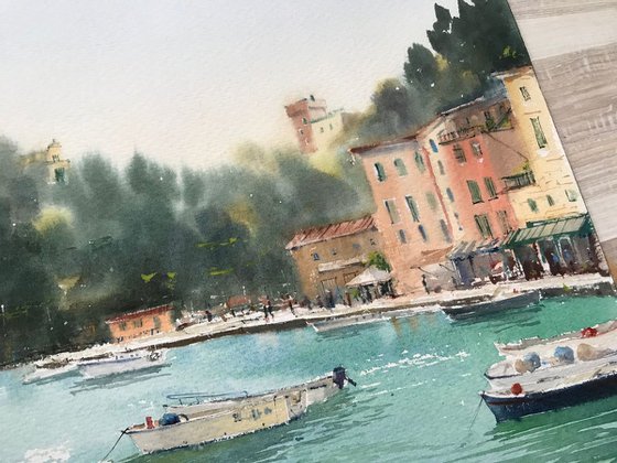 Boats, Portofino, Italy
