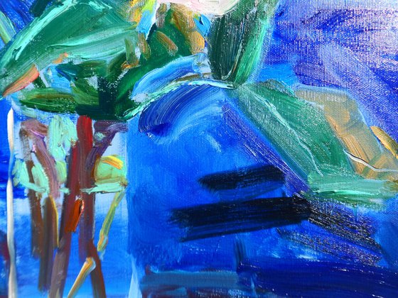 "  Roses on the terrace"