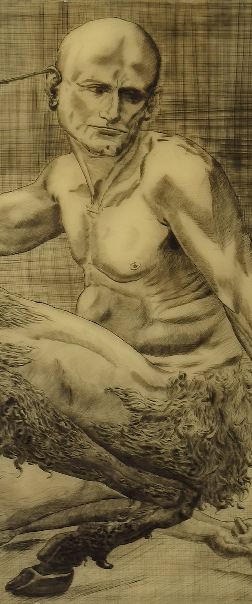 Pan e il serpente by Antonio Mele