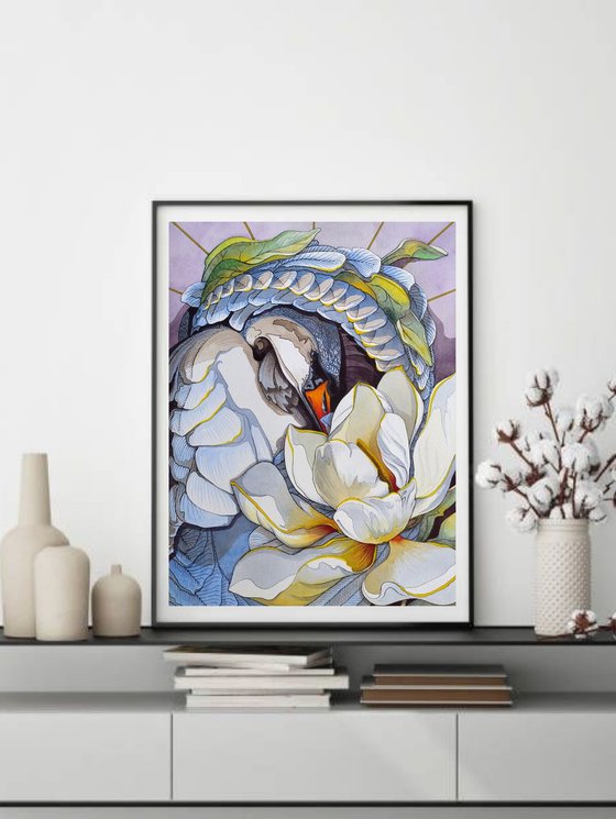 Dance of the Blue Swan