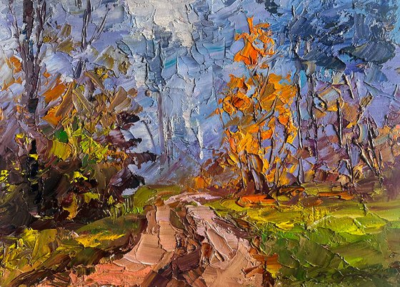 Road to the Autumn Forest