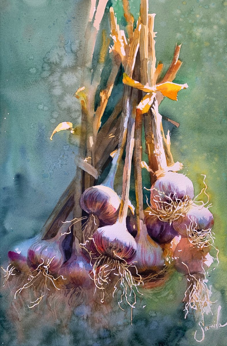 Garlic by Samira Yanushkova