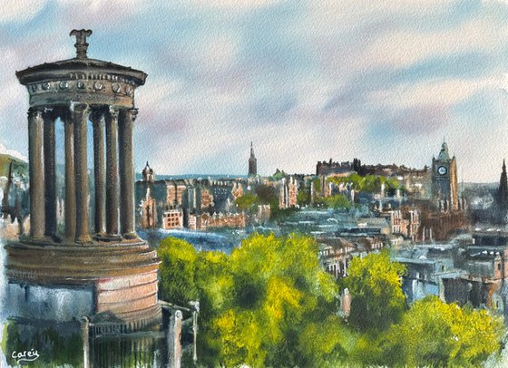 View across Edinburgh