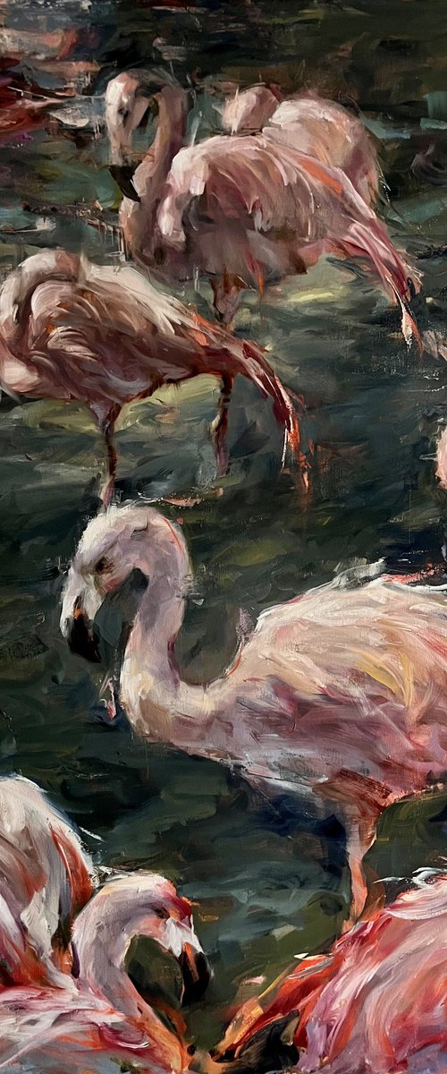 FLAMINGO - CAMARGUE by Elena Mashajeva-Agraphiotis