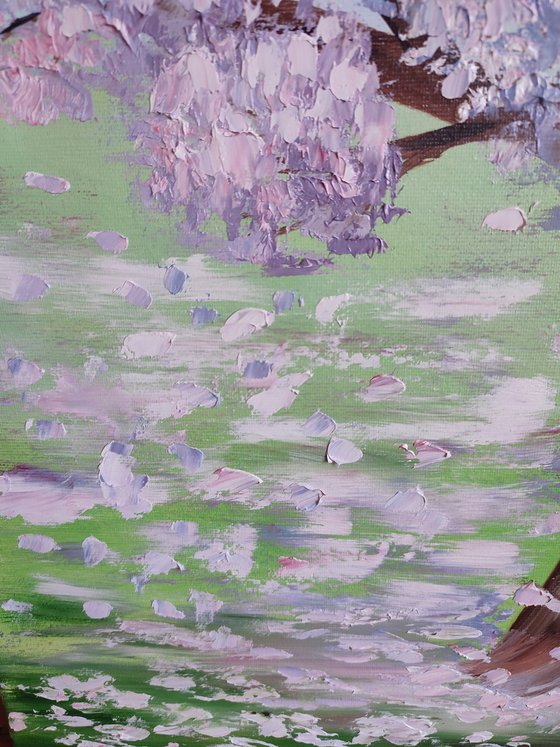 Sakura is blooming