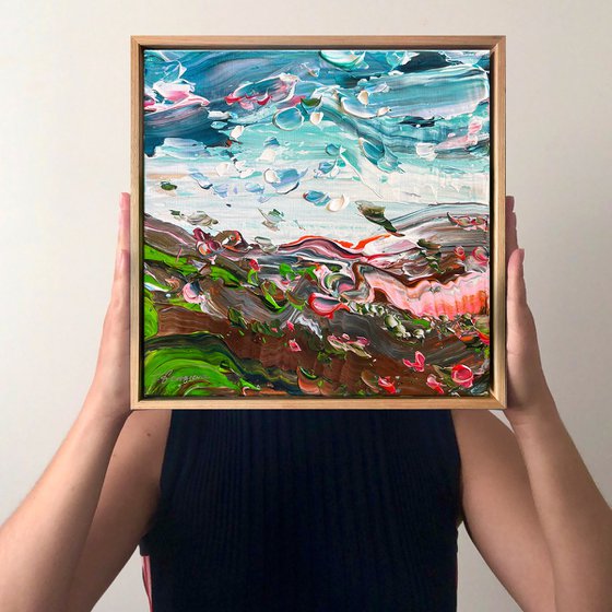 ‘Coastal no.63' FRAMED