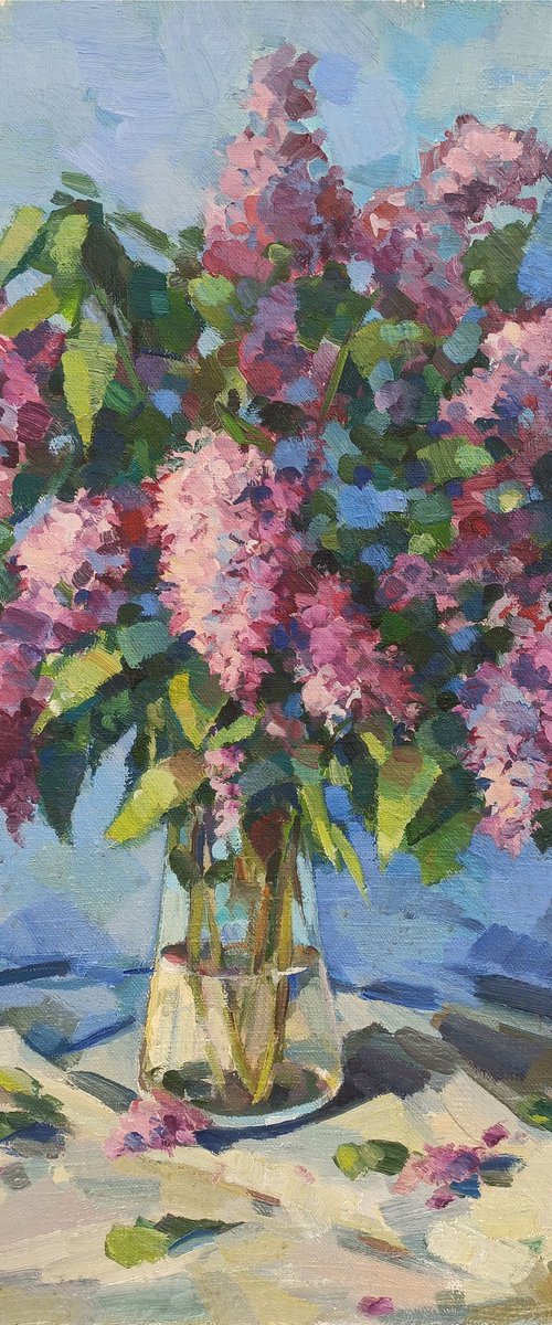 Still life - lilacs by Arman Avagyan