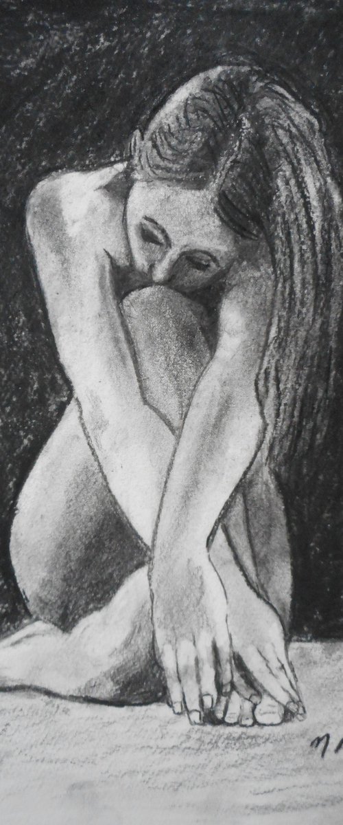 Drawing Model No. 1 by Margaret Riordan