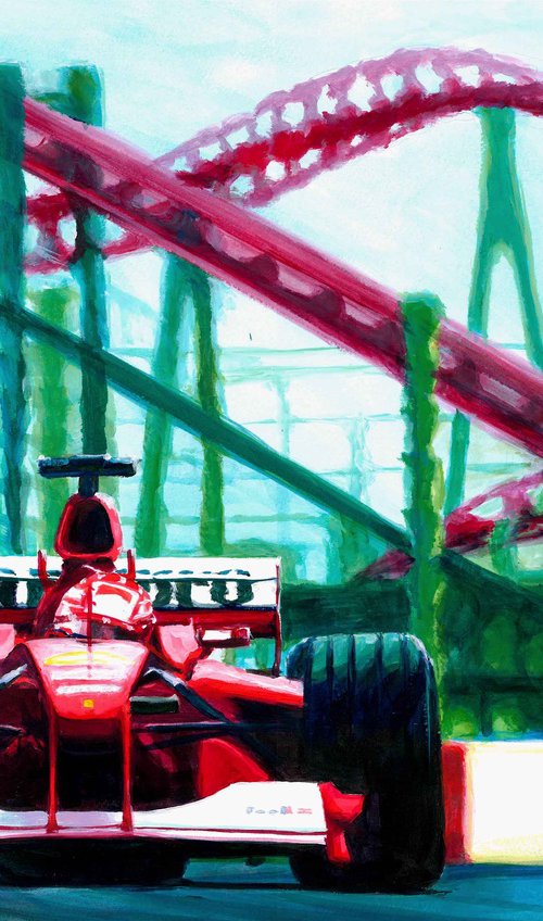 Michael Schumacher Japan GP by Alex Stutchbury