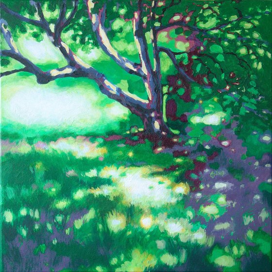 In the old orchard 50x50 cm