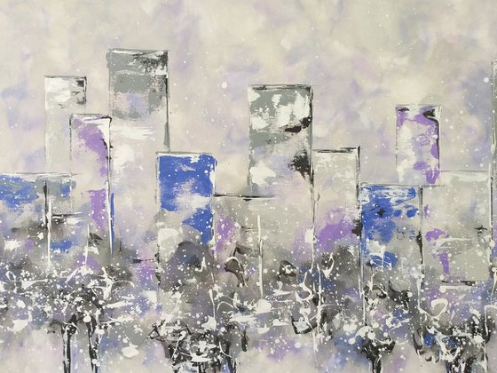 Frozen city by M.Y.