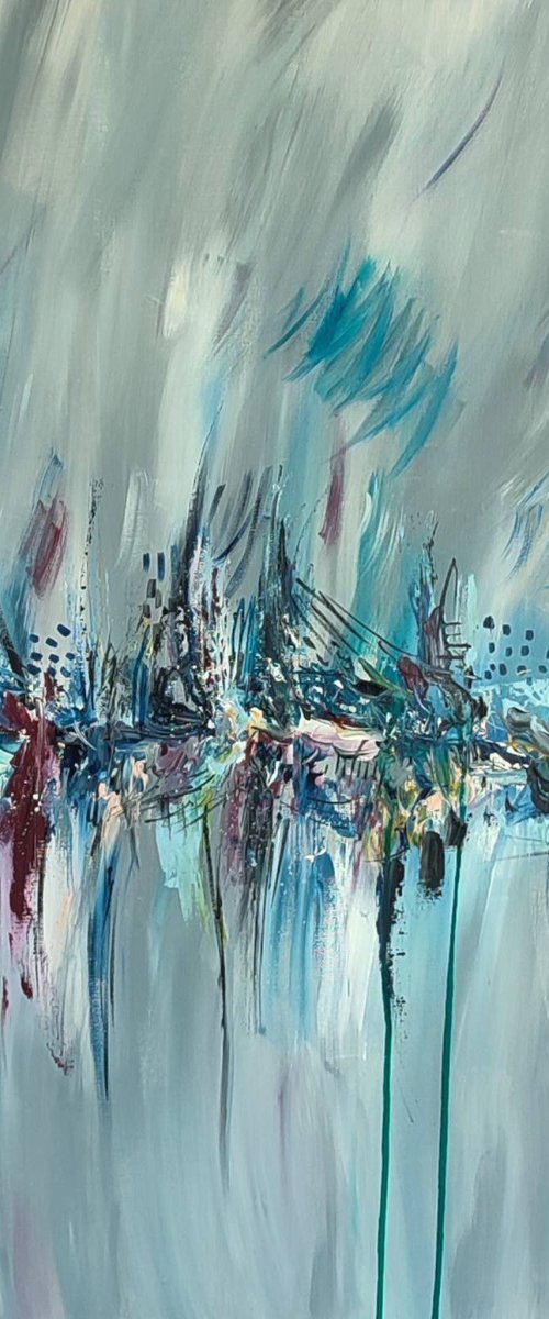 Paysage bleu artificiel by ÂME SAUVAGE