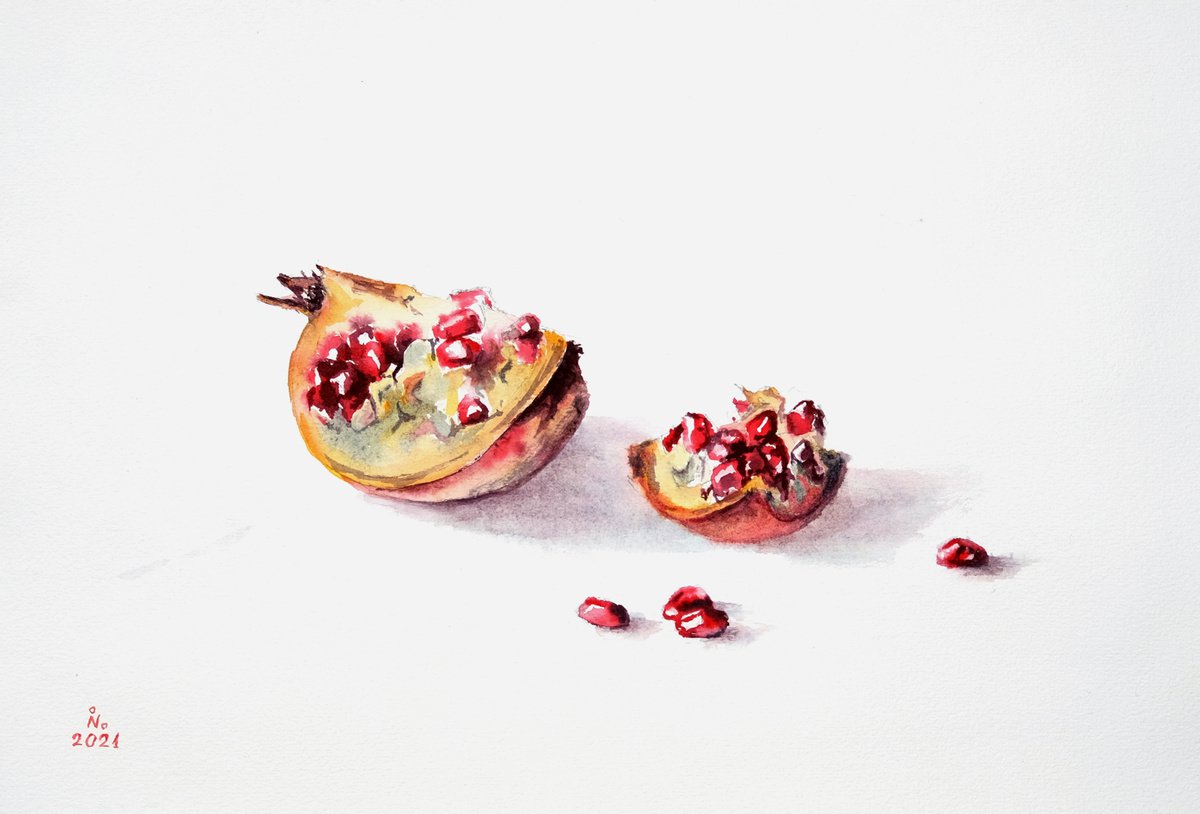 Pomegranate by Ilona Borodulina